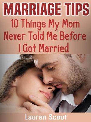 cover image of Marriage Tips